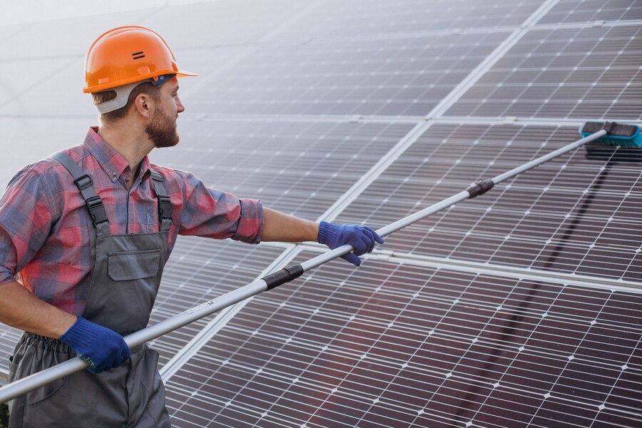 Solar Panel Cleaning Services