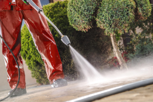 pressure washing